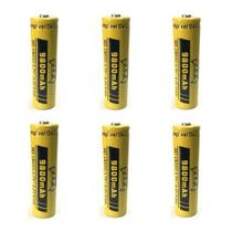 Mega Kit de 6 Baterias Recarregável 18650 JYX 9800mAh De 3,7v - 4,2v Mega Kit de 6 Baterias Recarregável 18650 JYX 9800mAh De 3,7v - 4,2v