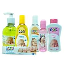 Mega Kit Higiene com 6 Itens Menina - Nenex Mega Kit Higiene com 6 Itens Menina - Nenex