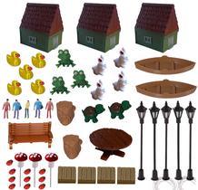 Mega Kit Miniaturas Com 50 Peças Para Suculentas E Terrários