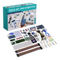 Mega Kit Robótica Para Arduino Uno e + 200 pcs com Tutorial - Casa da Robótica