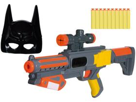 Mega Lança Dardos Grande E Máscara Batman - Rosita