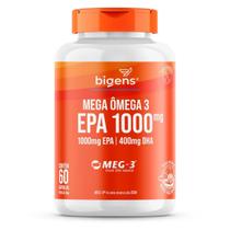 Mega Omega 3 Epa 1000mg - 60 Cápsulas - Bigens