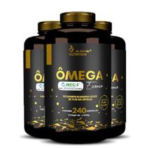 Mega Ômega 3 Essence 1000mg 3x240caps Alto Teor Dha Epa - Alisson Nutrition