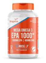 Mega Omega 3 Meg-3 1000Mg 400Mg 60 Cps Biogens - Neutro