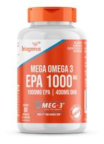 Mega Omega 3 Meg-3, Epa 1000mg - Dha 400mg, 60 Cps, Biogens