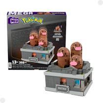 Mega Pokémon Dugtrio C/ Movimento 350 Peças HTH73 - Mattel