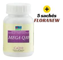 Mega Q10 Anew 60 Caps + 5 Sachês Floranew Anew