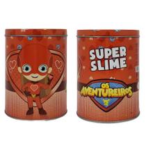 Mega slime aventureiros - vermelho - latão da gi - gelastica
