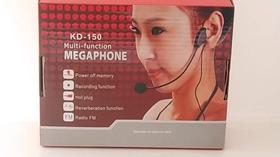 Megafone Amplificador Voz Microfone Professor Radio Fm Usb Megafone Amplificador Voz Microfone Professor Radio Fm Usb