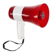 Megafone Auto Falante De Mao Portatil Com Usb Sd Sirene Gravador 20W Recarregavel Profissional