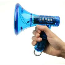 Megafone com Troca de Voz e 10 Efeitos Sonoros - Amplificador de Voz Robô