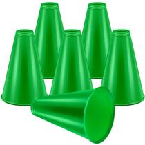 Megafone de torcida HSLCGF, 6 peças, megafone de plástico verde, decorações DIY, acessório para atividades escolares ao ar livre, lembrancinhas de festa do Dia de São Patrício, Super Bowl Sports Match Game (6 unidades, verde) Megafone de torcida HSLCGF, 6 peças, megafone de plástico verde, decorações DIY, acessório para atividades escolares ao ar livre, lembrancinhas de festa do Dia de São Patrício, Super Bowl Sports Match Game (6 unidades, verde)