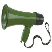 Megafone Flydot com microfone de alto-falante Siren 240s Record Army Green Megafone Flydot com microfone de alto-falante Siren 240s Record Army Green