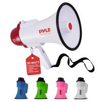 Megafone leve Pyle - 50W, sirene