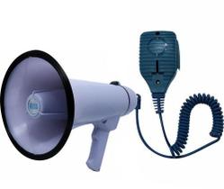 Megafone Portátil Com Microfone E Sirene Musical 20w Csr Hmp1503