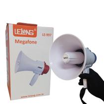 Megafone Portátil com Microfone e Sirene Musical