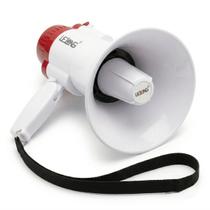 Megafone Portátil Recarregável 200 Metros Com Gravador Sirene 10w LE997