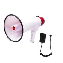 Megafone Profissional Sirene Gravador Recarregável 30W 600m