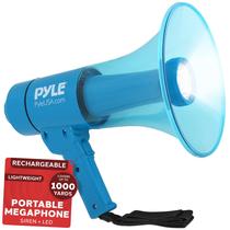 Megafone Pyle 40W Recarregável com Sirene LED à Prova d'Água IPX5