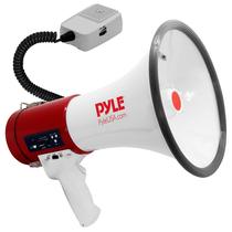 Megafone Pyle PMP57LIA 50W com sirene, microfone e bateria