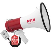 Megafone Pyle PMP58U 50W com Sirene e Gravação