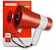 Megafone Tomate Mlb-001 20W Com 300 Segundos De Gravação