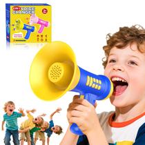 Megafone Voice Changer Windidi recarregável para crianças de 3 a 9 anos Megafone Voice Changer Windidi recarregável para crianças de 3 a 9 anos