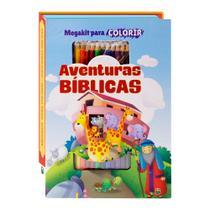 Megakit Para Colorir Aventuras Bíblicas - Todolivro