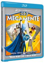 Megamente - Blu-Ray 3D + Blu-Ray - Dreams Work