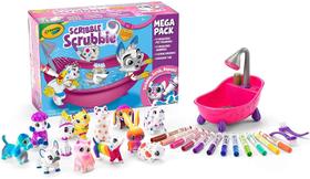 Megapack de Animais para Colorir c/ Brinquedos Reutilizáveis e Laváveis p/ Crianças de 3+