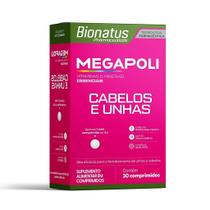 Megapoli cabelos e unhas 30 capsulas bionatus