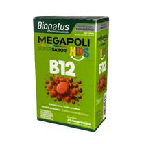 MegaPoli da Bionatus B12 Kids com 30 Comprimidos Mastigáveis