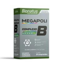 Megapoli Suplemento Alimentar Complexo B 30 Comprimidos Bionatus