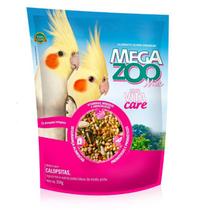 Megazoo Calopsitas Mix Sementes com Extruzado - 350g