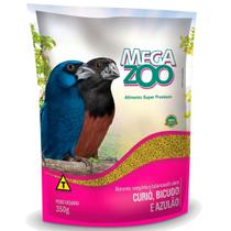 Megazoo Curio, Bicudo E Azulão 350g Ração Extrusada