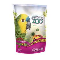 Megazoo Extrusada Para Papagaio Com Frutas E Legumes 600Gr