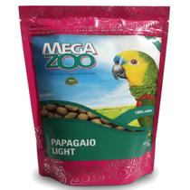 Megazoo Papagaio Light 600g Ração Extrusada