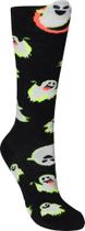 Meia 3/4 Cano Alto Fantasma Hallowen Infantil Meia 3/4 Cano Alto Fantasma Hallowen Infantil