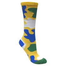 Meia 3/4 Copa Formas Mesclas Brasil