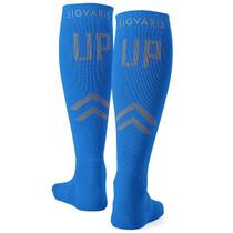 Meia 3/4 de Compressão Esportiva UP25 20-30 MMHG 525 Sigvaris 525 Azul G1 (33-36)