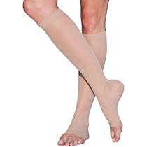 Meia 3/4 Ever Sheer Sigvaris - 20-30 mmHg - Aberta - Natural - P3 Meia 3/4 Ever Sheer Sigvaris - 20-30 mmHg - Aberta - Natural - P3