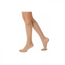 Meia 3/4 Fina Natural Claro Basic+ Confortável