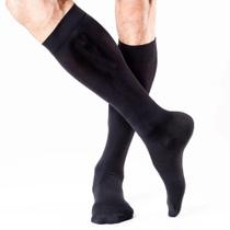 Meia 3/4 Masculina Elegância Urban Sigvaris - 15-20mmHg - Preta - P