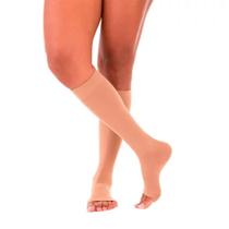 Meia 3/4 média compressão (20-30) pé aberto bege Venosan Ultraline 4000 Meia 3/4 média compressão (20-30) pé aberto bege Venosan Ultraline 4000