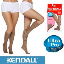 Meia 3/4 Média Compressão Kendall Ultra Pro Original Feminina Com Ponteira 18 A 21mmHg