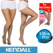 Meia 3/4 Média Compressão Kendall Ultra Pro Original Feminina Com Ponteira 18 A 21mmHg