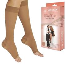 Meia 3/4 Média Compressão Venosan Ultraline 4000 20-30 AD PE Aberto Meia 3/4 Média Compressão Venosan Ultraline 4000 20-30 AD PE Aberto