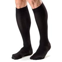 Meia 3/4 Panturrilha 2030 mmHg Masculina Actitud Preta