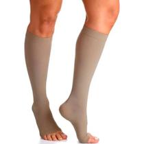 Meia 3/4 (panturrilha) de compressão 20-30 ponteira aberta Sigvaris Essencial Conforto