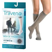 Meia 3/4 para Viagem Sigvaris Traveno 170 Fechada Meia 3/4 para Viagem Sigvaris Traveno 170 Fechada